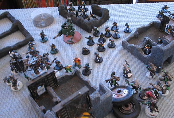 Battle Report - Orks vs Guard