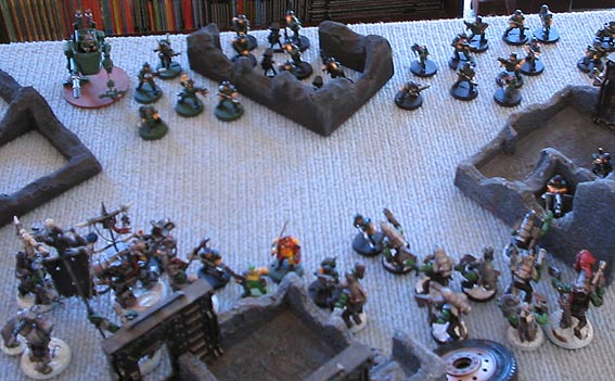 Battle Report - Orks vs Guard