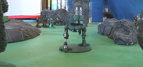 Warhammer 40K Battle Report - Guard VS Marines
