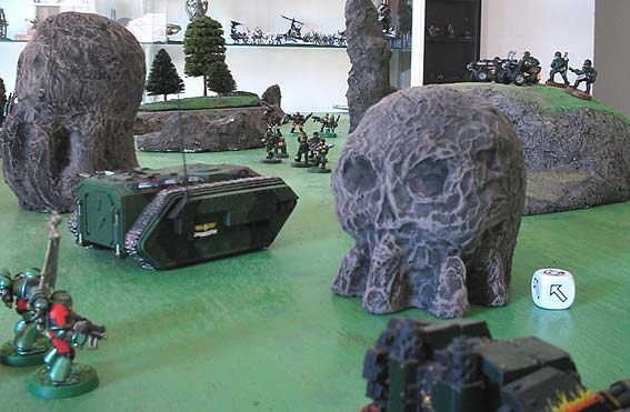 Warhammer 40K Battle Report - Guard VS Marines