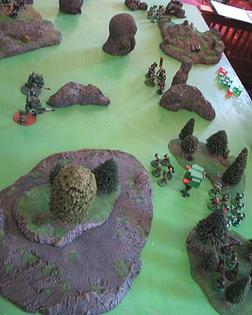 Warhammer 40K Battle Report - Guard VS Marines