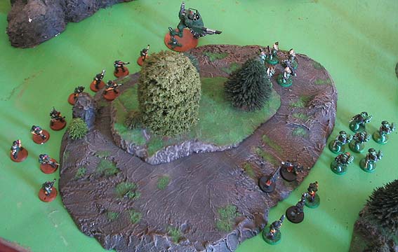 Warhammer 40K Battle Report - Guard VS Marines