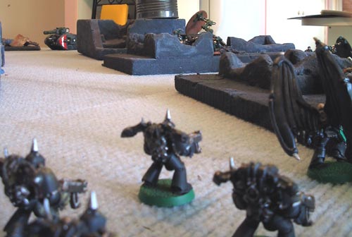 Warhammer 40K Battle Report - Guard vs Chaos