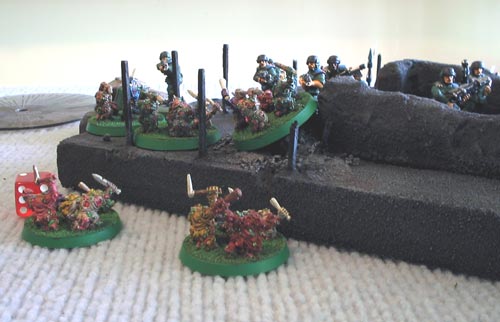 Warhammer 40K Battle Report - Guard vs Chaos