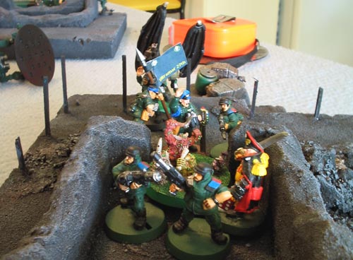 Warhammer 40K Battle Report - Guard vs Chaos