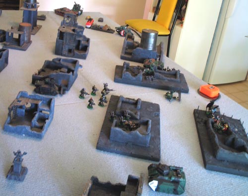 Warhammer 40K Battle Report - Guard vs Chaos