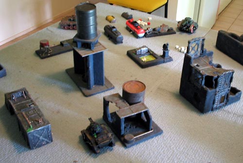 Warhammer 40K Battle Report - Guard vs Chaos
