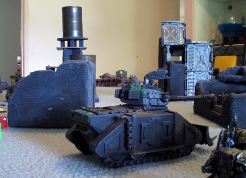 Warhammer 40K Battle Report - Guard vs Chaos