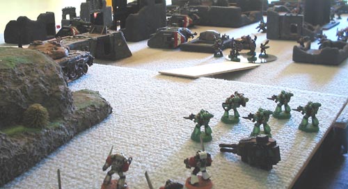 Battle Report - Chaos Vs Armoured Company