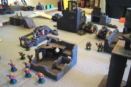 Battle Report - Chaos Vs Armoured Company