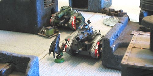 Battle Report - Chaos Vs Armoured Company