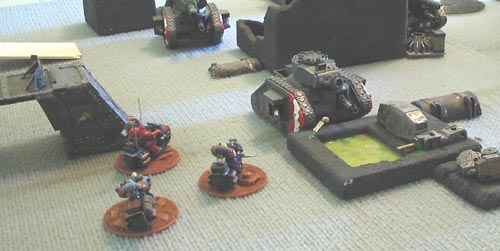 Battle Report - Chaos Vs Armoured Company