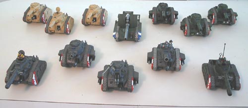Battle Report - Chaos Vs Armoured Company