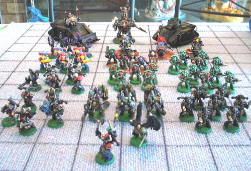 Battle Report - Chaos Vs Armoured Company