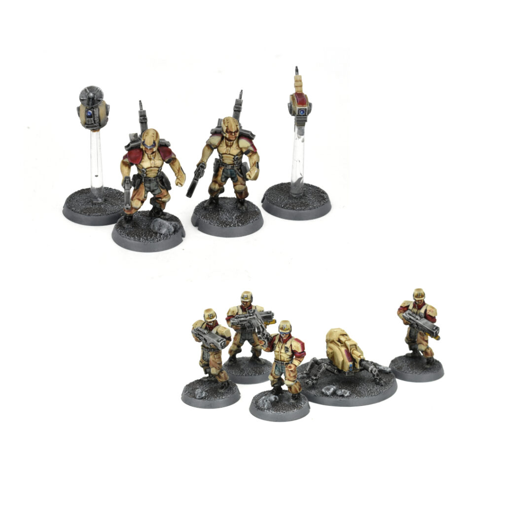 Journeyman Bot Handlers & Contractor Defender unit